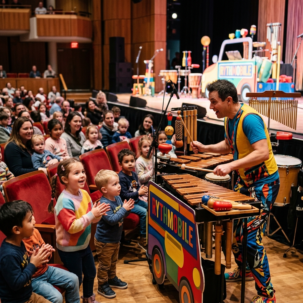 Kinderconcerts - L’expédition de la Rythmobile