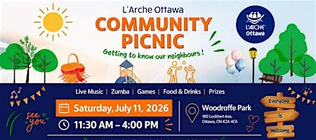 L'Arche Ottawa Community Picnic | Pique-Nique communautaire