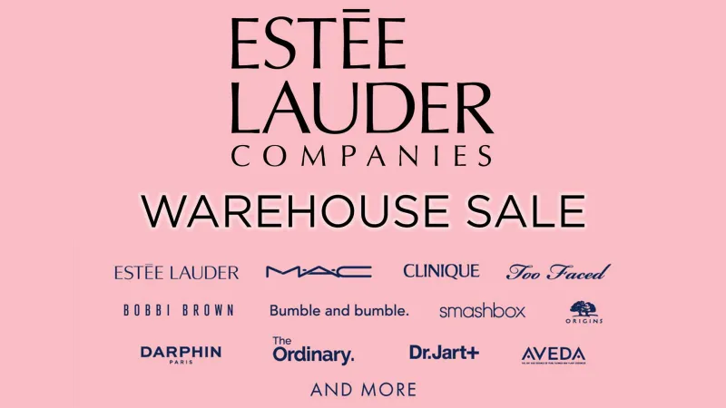 Estée Lauder Warehouse Sale